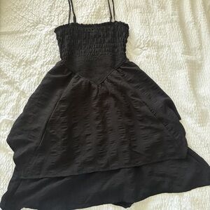 Wild Fable Elegant Black High Low Dress